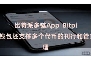 比特派多链App  Bitpie钱包还支撑多个代币的刊行和管理