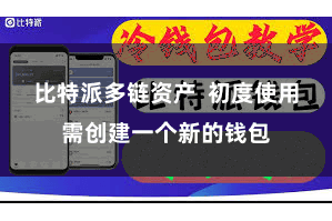 比特派多链资产  初度使用需创建一个新的钱包