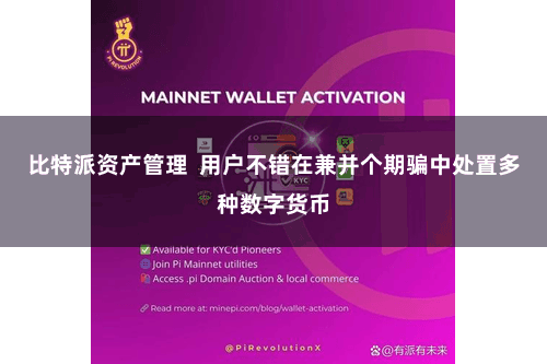 比特派资产管理  用户不错在兼并个期骗中处置多种数字货币