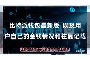 比特派钱包最新版  以及用户自己的金钱情况和往复记载
