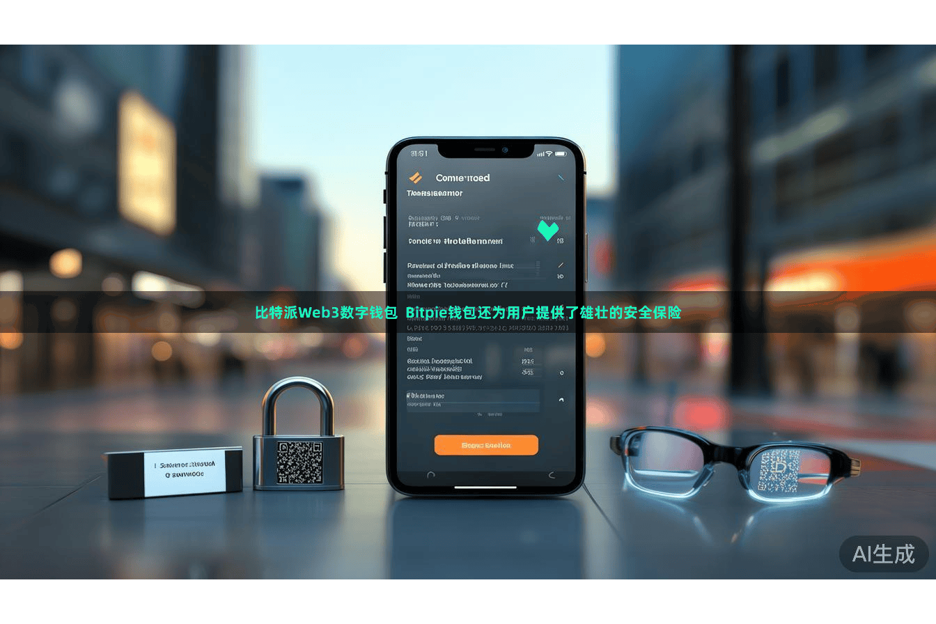 比特派Web3数字钱包 Bitpie钱包还为用户提供了雄壮的安全保险
