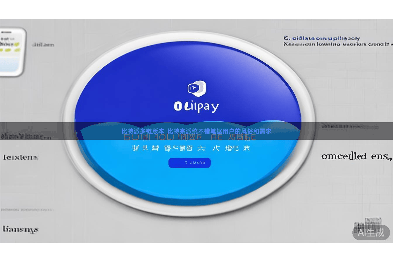 比特派多链版本 比特宗派统不错笔据用户的风俗和需求