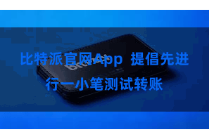 比特派官网App 提倡先进行一小笔测试转账
