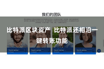 比特派区块资产  比特派还相沿一键转账功能